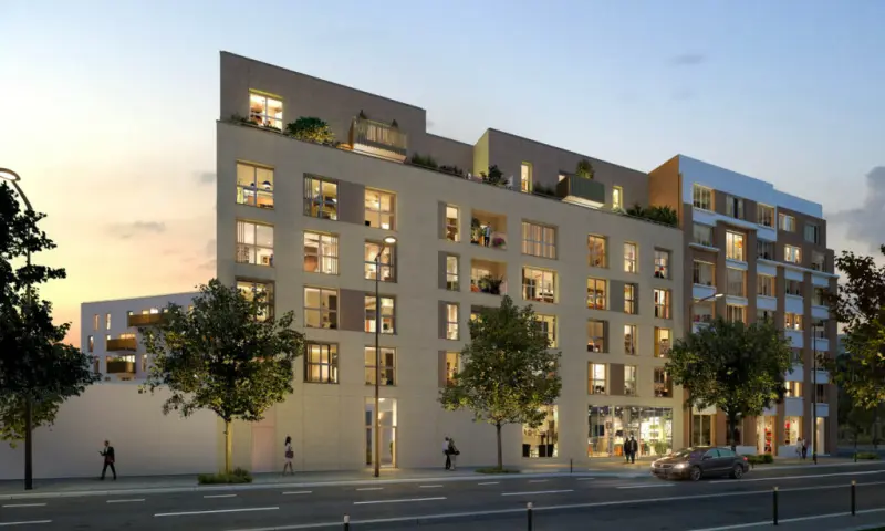 Vue du programme à Aubervilliers