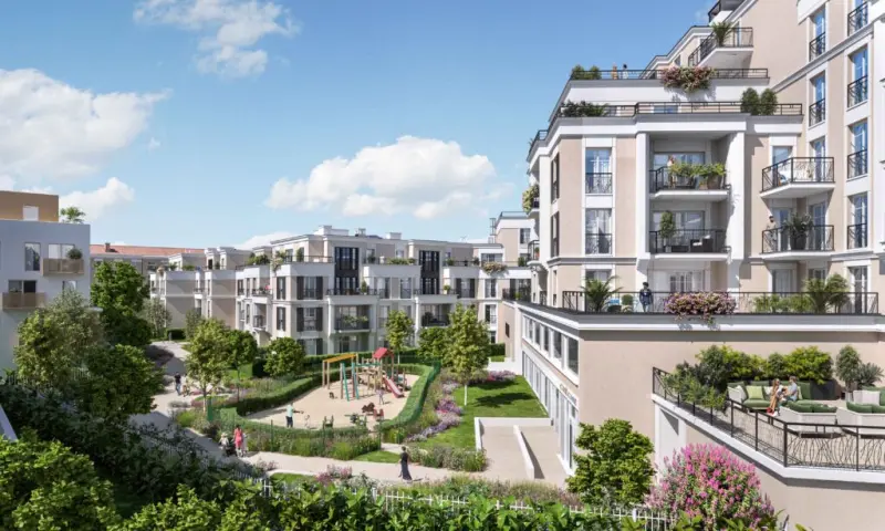 Vue du programme à Bezons
