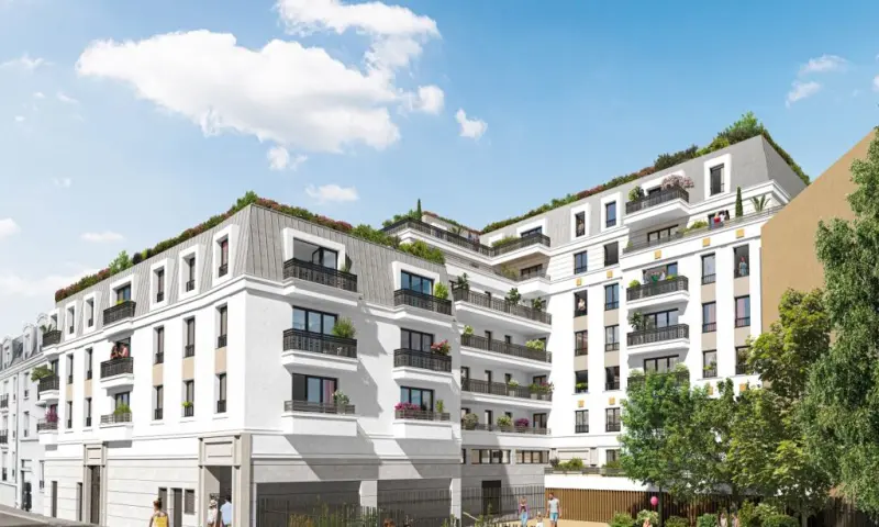 Vue du programme à Bezons