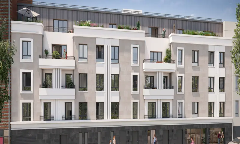 Vue du programme à Aubervilliers