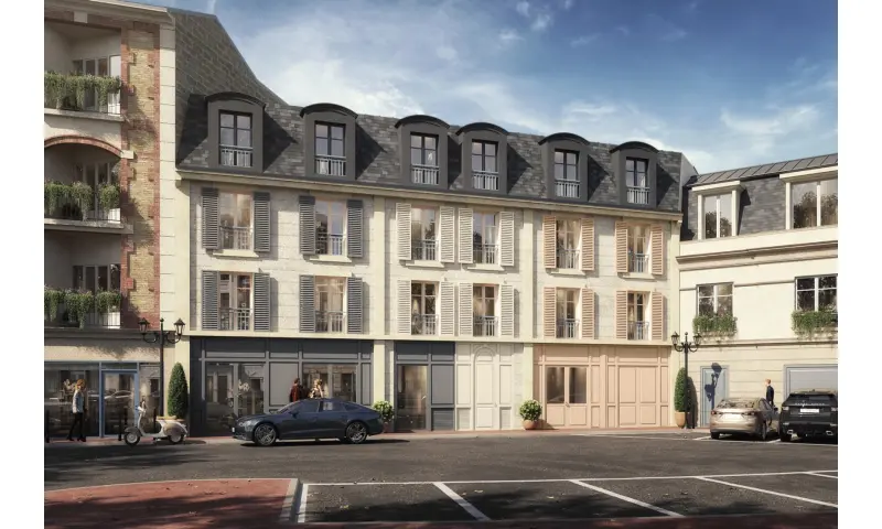 Vue du programme à Maisons Laffitte