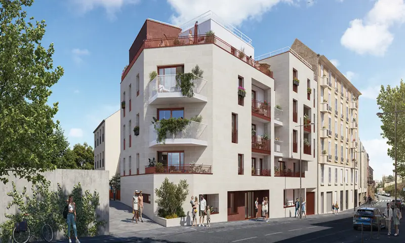 Vue du programme à Vanves