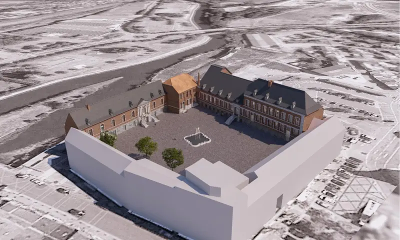 Vue du programme à Hautmont