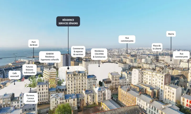 Vue du programme à Brest