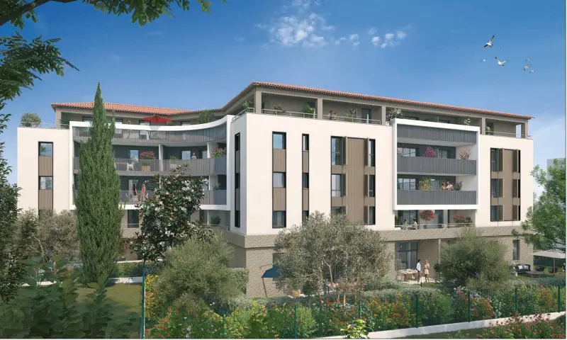 Vue du programme à Antibes