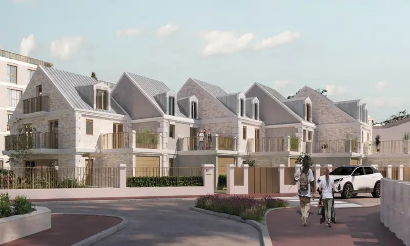 Vue du programme à Rueil Malmaison