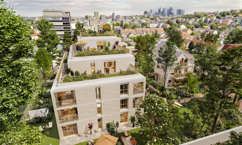 Vue du programme à Rueil Malmaison