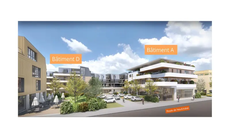 Vue du programme à Bois Guillaume