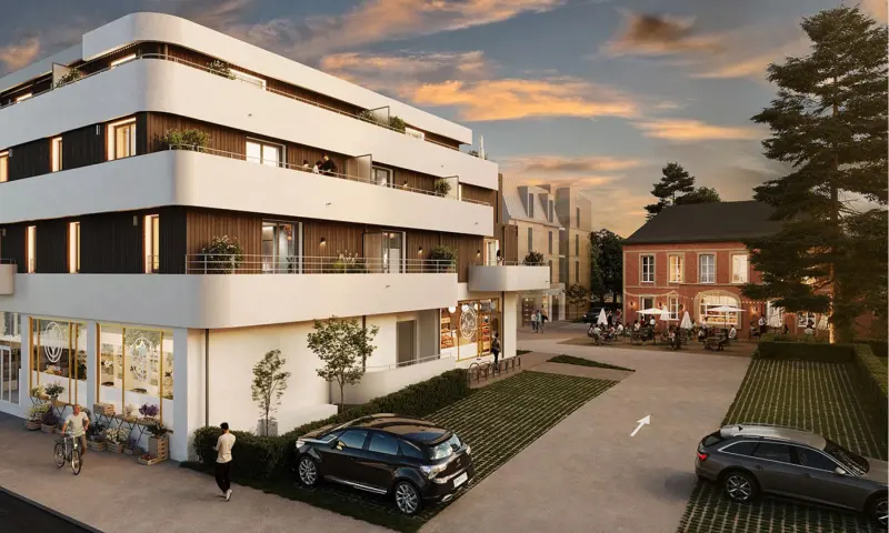 Vue du programme à Bois Guillaume