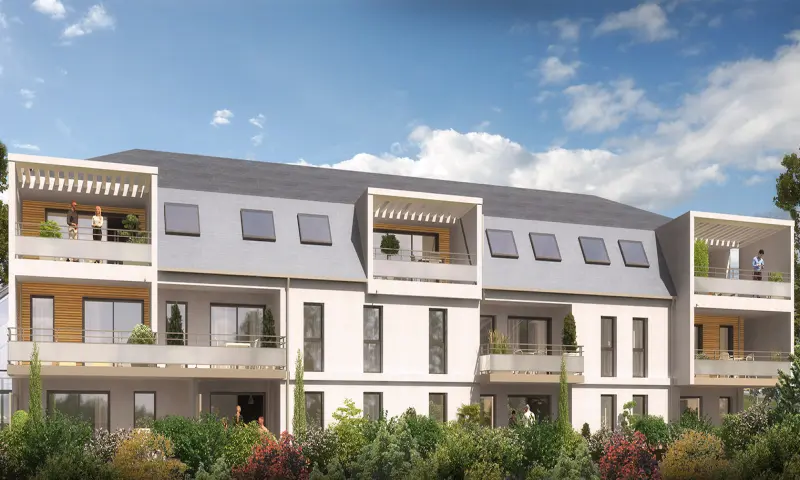 Vue du programme à Le Mesnil Esnard