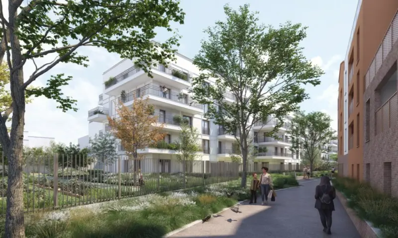 Vue du programme à Aubervilliers
