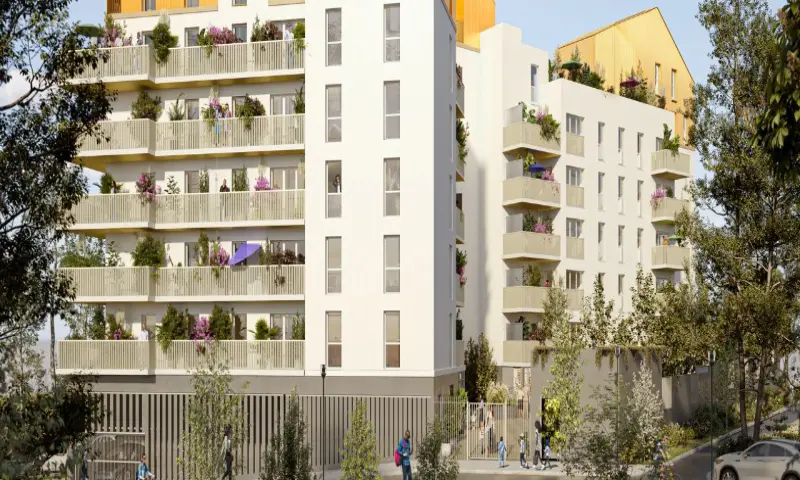 Vue du programme à Cergy