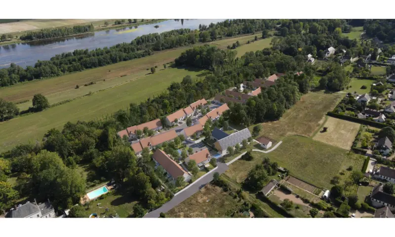 Vue du programme à Saint Denis Sur Loire
