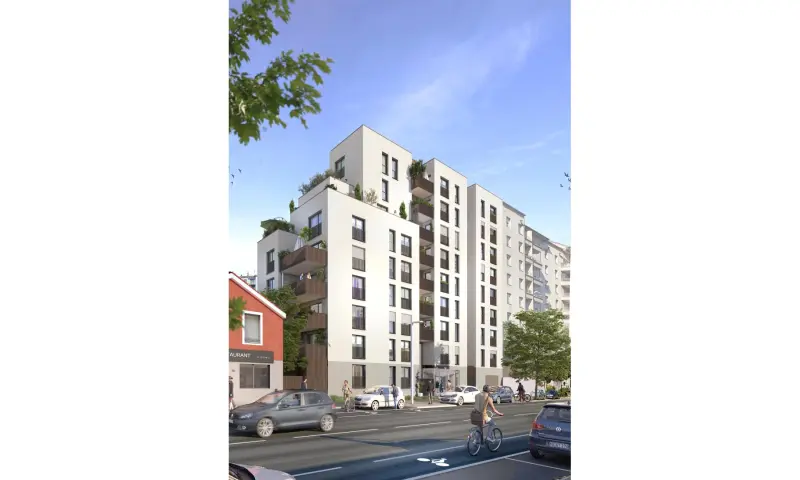 Vue du programme à Villeurbanne