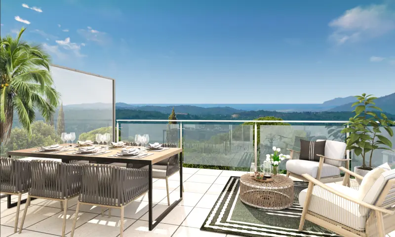 Vue du programme à Grasse