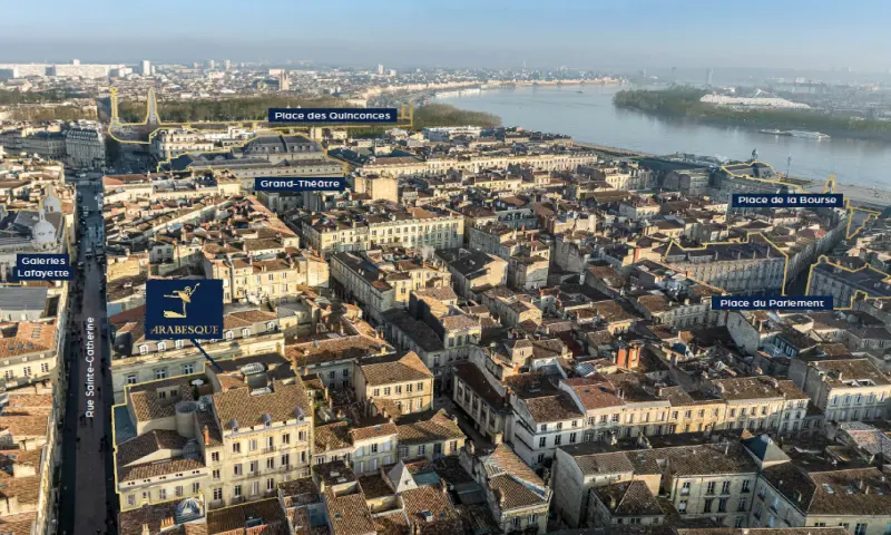 Vue du programme à Bordeaux