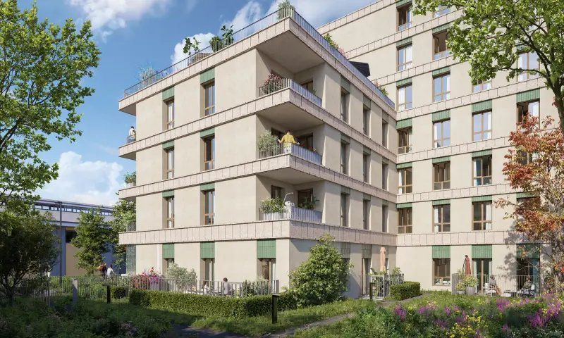 Vue du programme à Aubervilliers