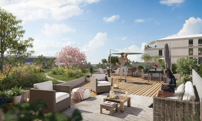 Vue du programme à Aubervilliers