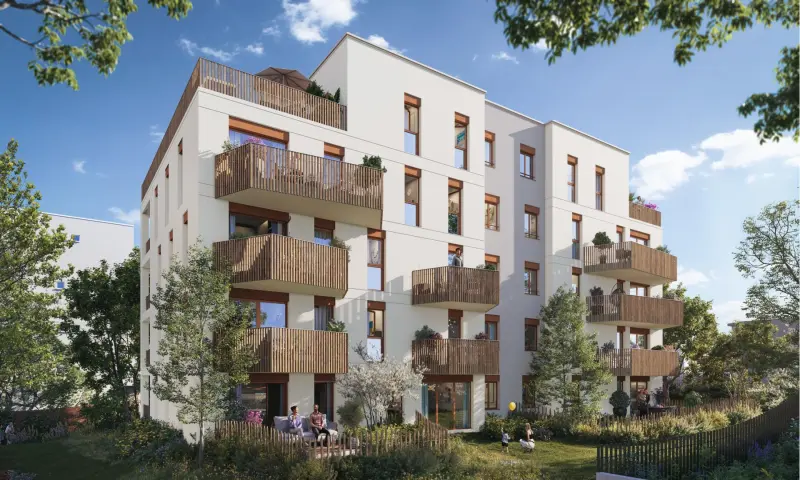 Vue du programme à Caluire Et Cuire