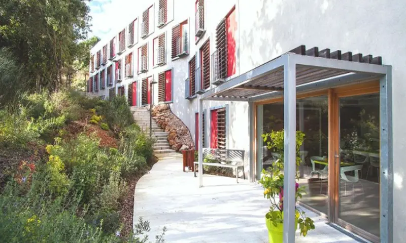 Vue du programme à Biot