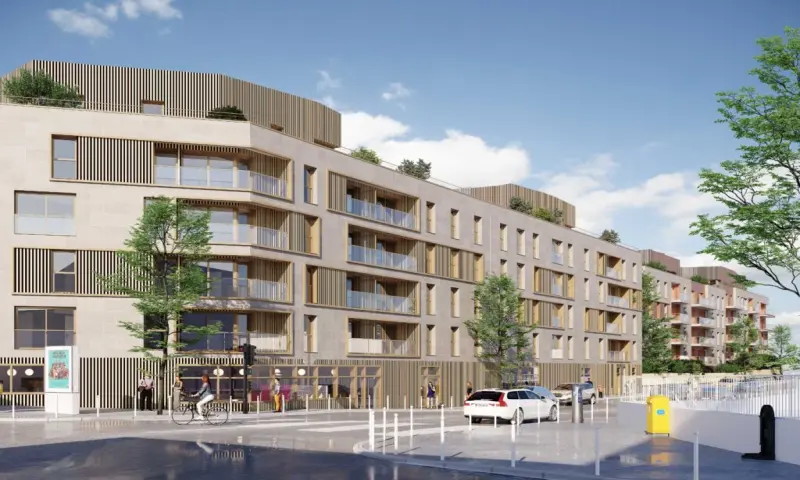 Vue du programme à Aubervilliers
