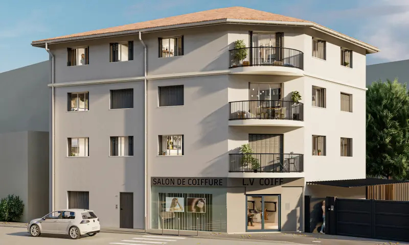 Vue du programme à Villeurbanne