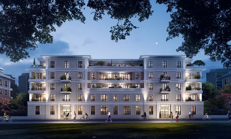 Vue du programme à Le Blanc Mesnil