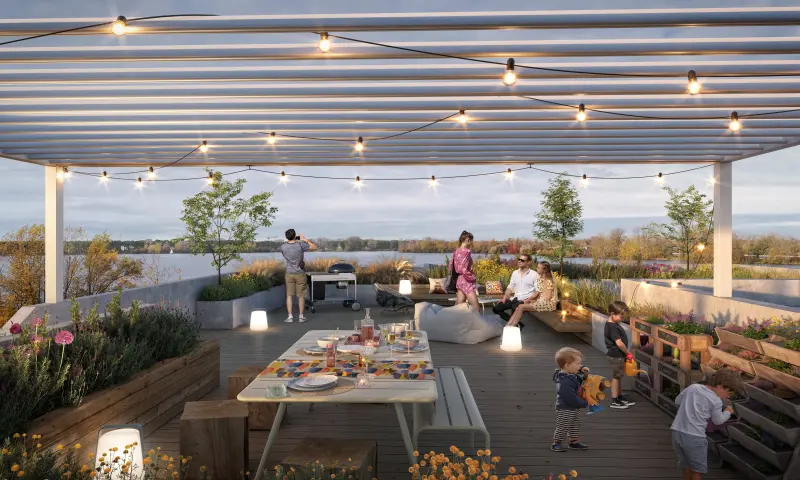 Vue du programme à Bordeaux