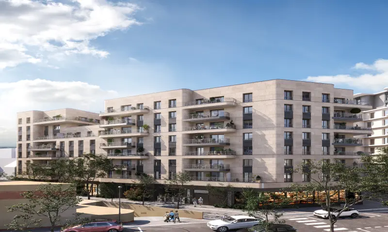 Vue du programme à Clichy