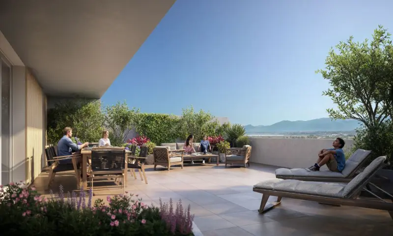 Vue du programme à Canet En Roussillon