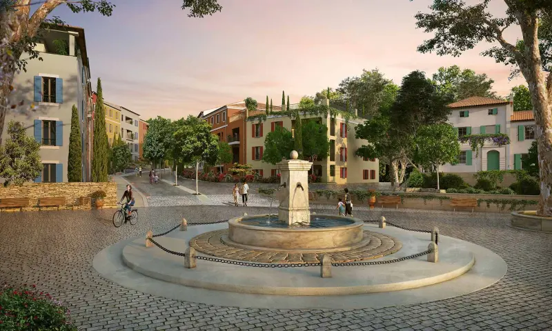 Vue du programme à Aix En Provence