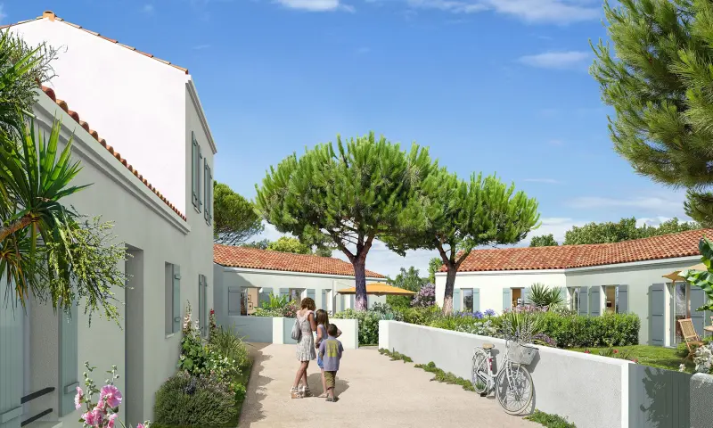 Vue du programme à Saint Georges D'oléron