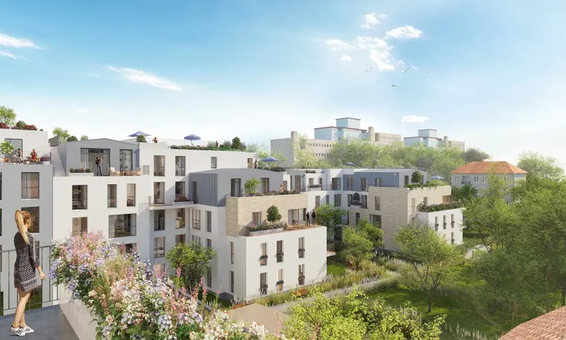 Vue du programme à Villejuif