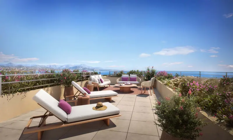 Vue du programme à Antibes