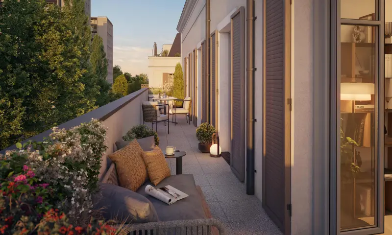 Vue du programme à Le Blanc Mesnil