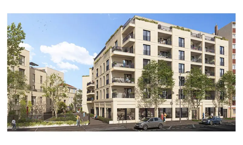 Vue du programme à Aubervilliers