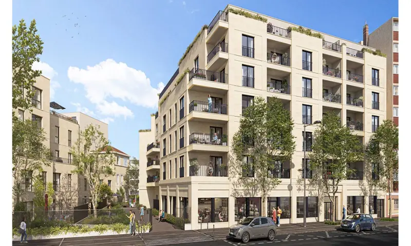 Vue du programme à Aubervilliers