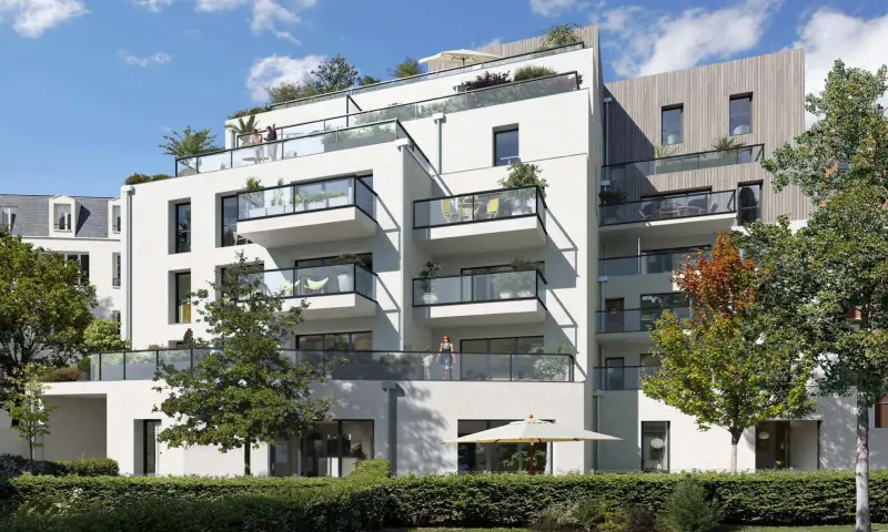 Vue du programme à Asnieres Sur Seine