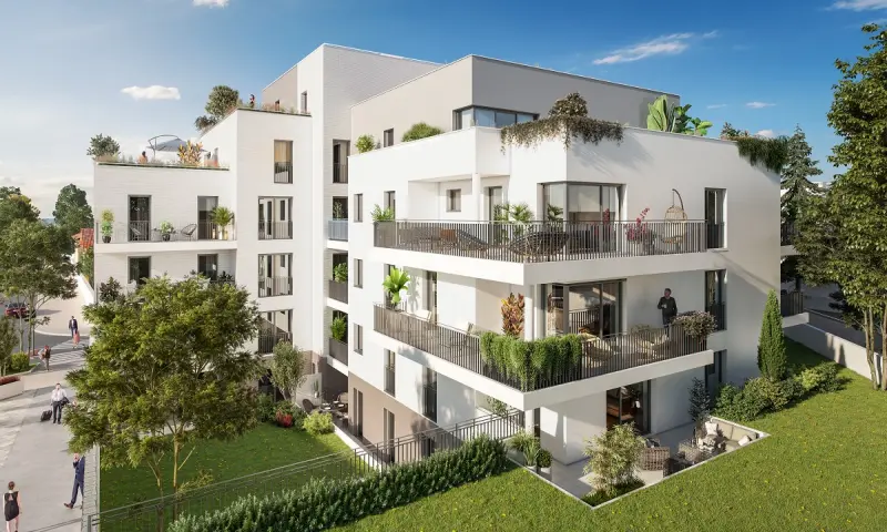 Vue du programme à Rueil Malmaison