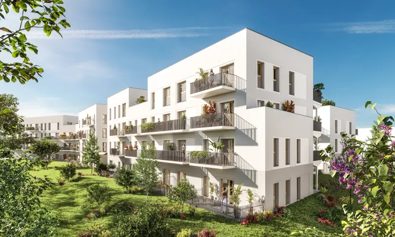 Vue du programme à Cergy