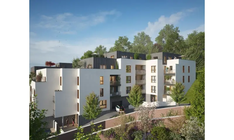 Vue du programme à Déville Lès Rouen