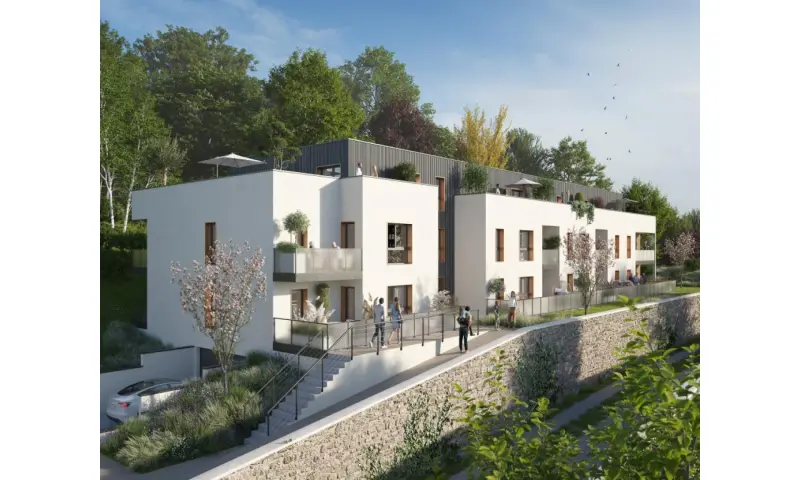 Vue du programme à Déville Lès Rouen