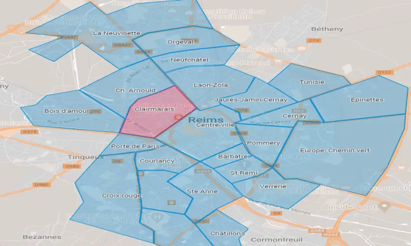 Vue du programme à Strasbourg