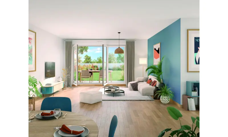 Vue du programme à Savigny Le Temple