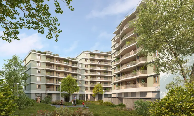 Vue du programme à Aubervilliers