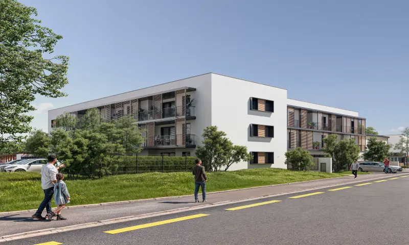 Vue du programme à Merignac