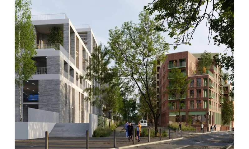 Vue du programme à Vitry Sur Seine