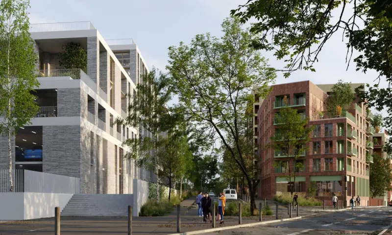 Vue du programme à Vitry Sur Seine
