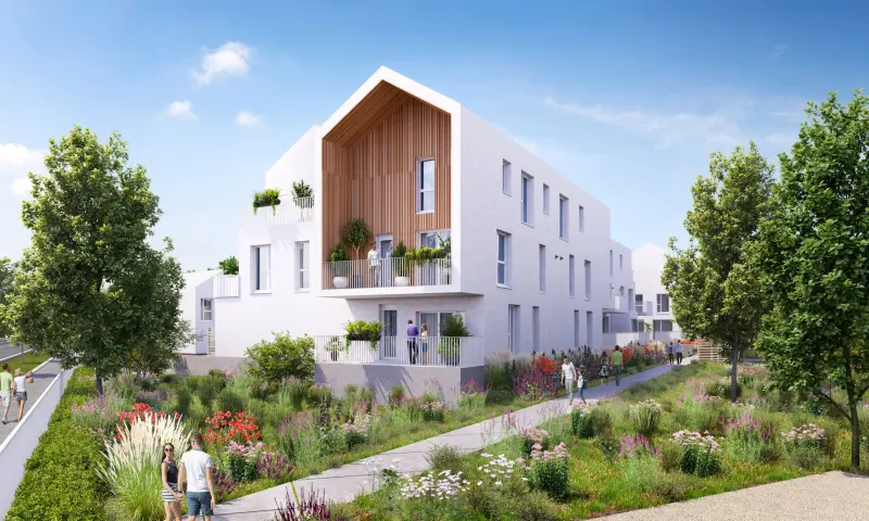 Vue du programme à Fleury Sur Orne