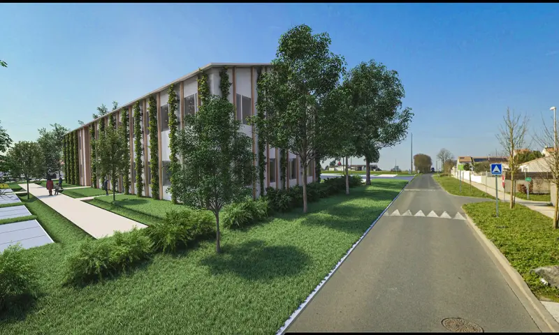 Vue du programme à Angliers